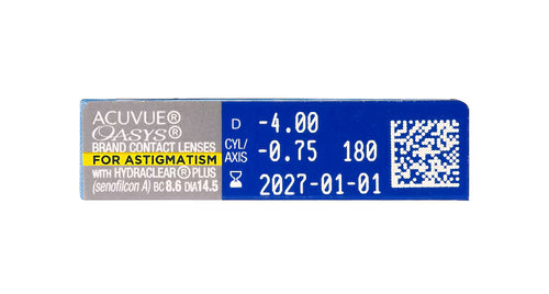 ACUVUE® OASYS Toric (for Astigmatism)