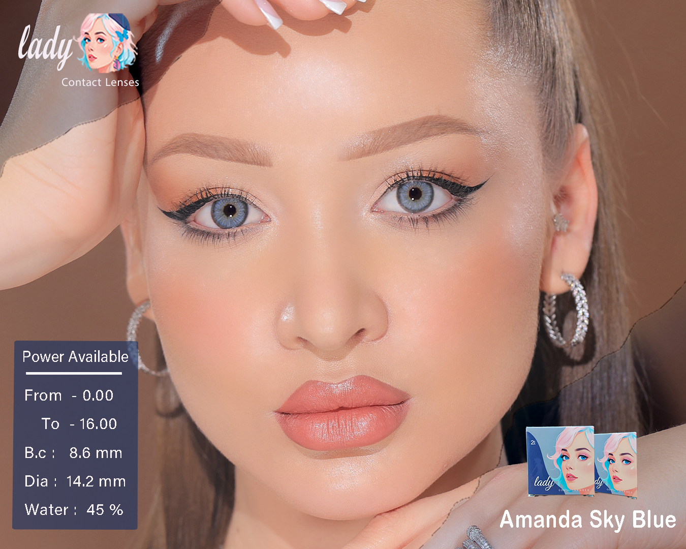 Lady Amanda Sky Blue (Yearly)