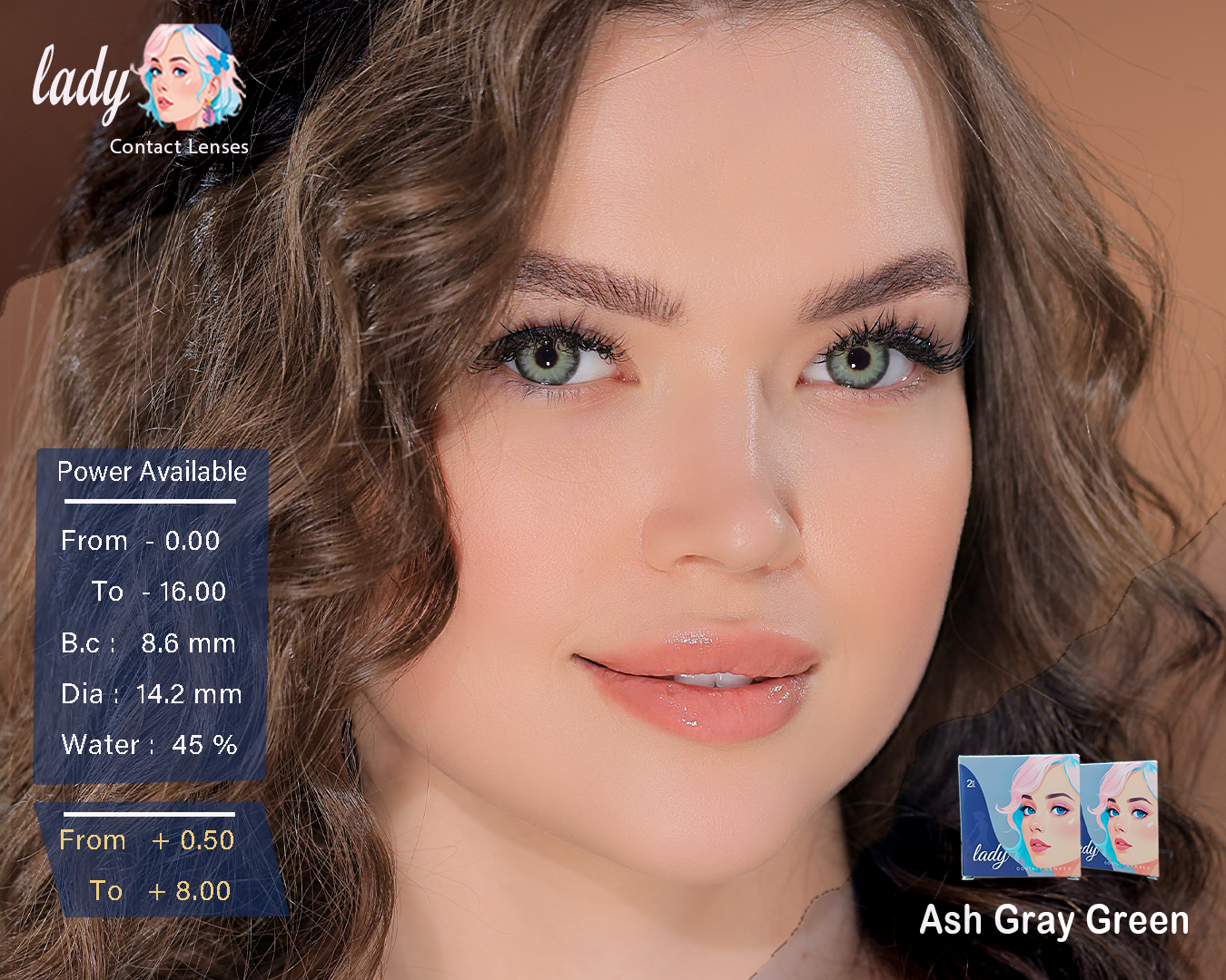 Lady Ash Gray Green (Yearly)